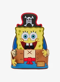 Loungefly SpongeBob SquarePants Pirate Figural Mini Backpack