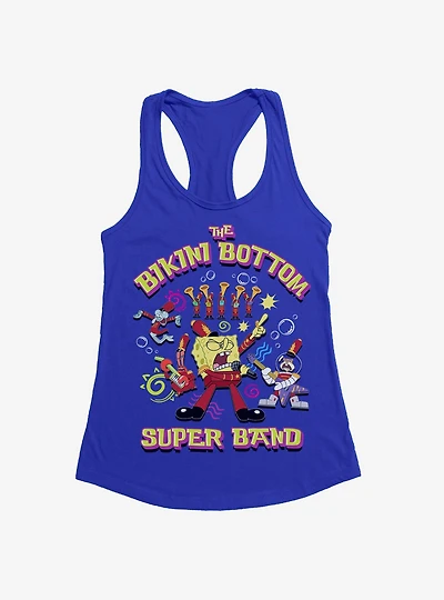 SpongeBob SquarePants Bikini Bottom Super Band Womens Tank Top