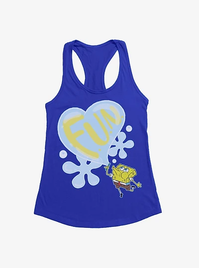 SpongeBob SquarePants Fun Bubble Womens Tank Top