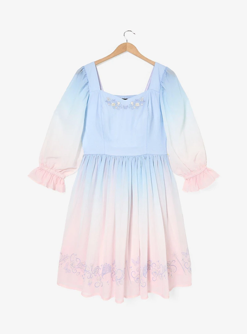 Wicked Glinda Blue Ombré Plus Dress - BoxLunch Exclusive