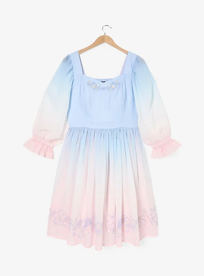 Wicked Glinda Blue Ombré Plus Dress - BoxLunch Exclusive