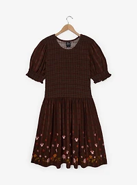 Disney Minnie Mouse Fall Floral Plus Smock Dress — BoxLunch Exclusive