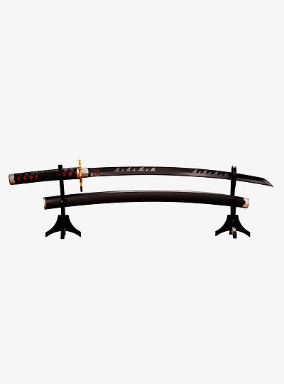 Bandai Spirits Demon Slayer: Kimetsu no Yaiba Proplica Tanjiro Kamado Nichirin Sword (Kyojuro Rengoku's Sword Guard Ver.)