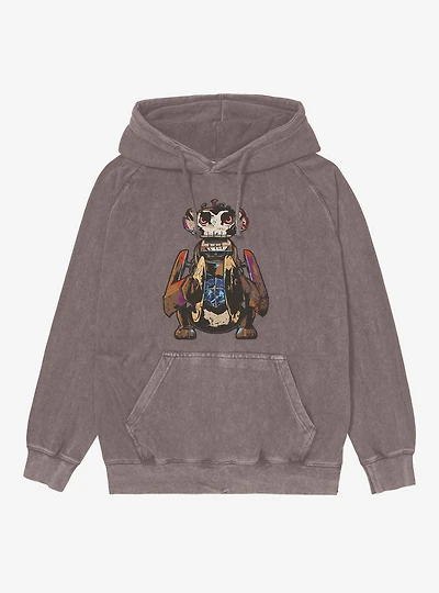 Arcane Monkey Trap Mineral Wash Hoodie