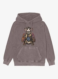 Arcane Monkey Trap Mineral Wash Hoodie
