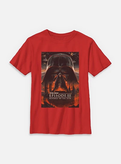 Star Wars Episode III: Revenge Of The Sith 20th Anniversary Poster Youth T-Shirt