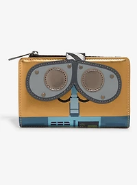 Loungefly Disney Pixar WALL-E Metallic WALL-E Figural Wallet - BoxLunch Exclusive