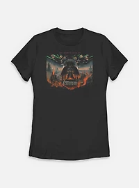Star Wars Episode III: Revenge Of The Sith 20th Anniversary Scenic Poster Womens T-Shirt