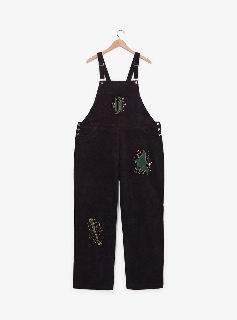 Wicked Elphaba Icons Corduroy Women's Plus Overalls - BoxLunch Exclusive