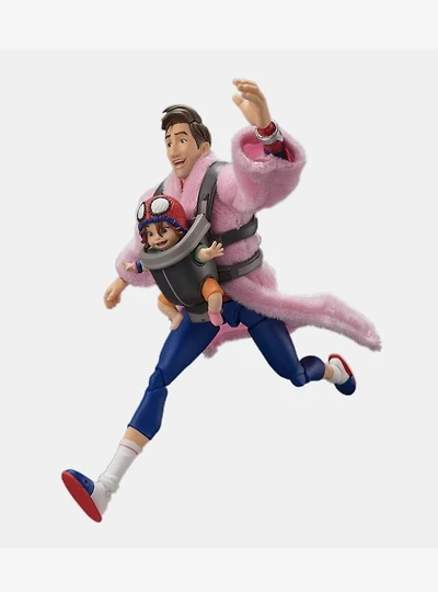 Bandai Spirits Spider-Man: Across the Spider-Verse S.H.Figuarts Peter B. Parker & Mayday Parker Figure