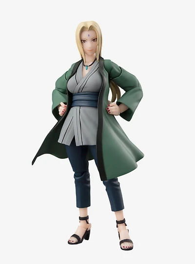 Bandai Spirits Naruto Shippuden S.H.Figuarts Tsunade (The Legendary Medical Ninja) Figure