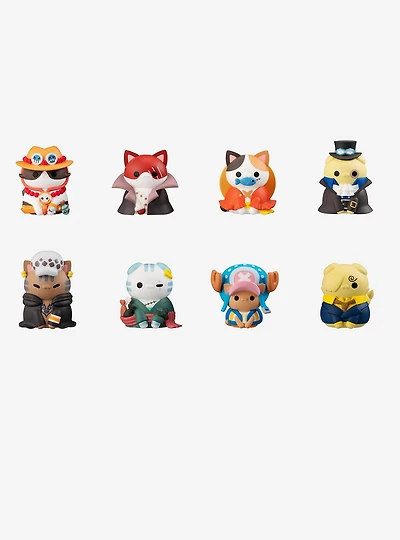 One Piece Mega Cat Project Nyan Piece Nyaan! I'm Gonna Be King of Paw-rates!! Blind Box Figure
