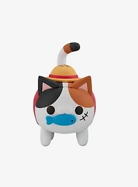 Megahouse Pne Piece Mega Cat Project Nyan Piece Nyaan! Tokotoko Monkey D. Luffy Figure