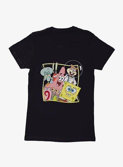 SpongeBob SquarePants Bikini Bottom Buddies Womens T-Shirt