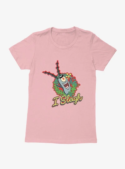 SpongeBob SquarePants I Sleigh Womens T-Shirt