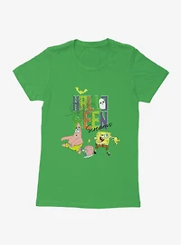 SpongeBob SquarePants Halloween Screams Womens T-Shirt