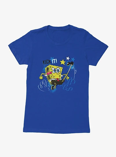 SpongeBob SquarePants Kick It Like Womens T-Shirt