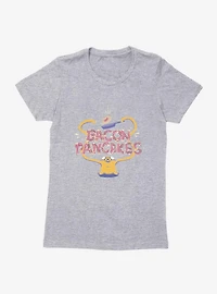 Adventure Time Jake Bacon Pancakes Womens T-Shirt