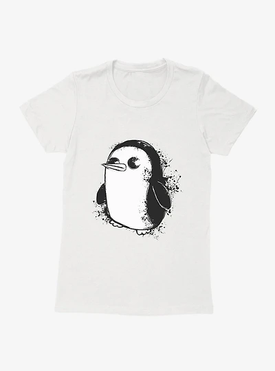 Adventure Time Gunter Splatter Womens T-Shirt