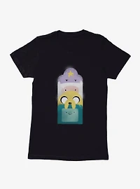 Adventure Time Characters Stack Womens T-Shirt