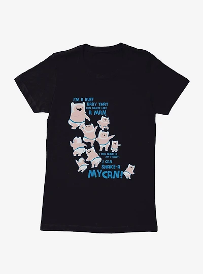 Adventure Time Buff Baby Finn Womens T-Shirt