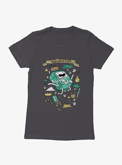 Adventure Time BMO Awesomatude Womens T-Shirt