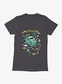 Adventure Time BMO Awesomatude Womens T-Shirt