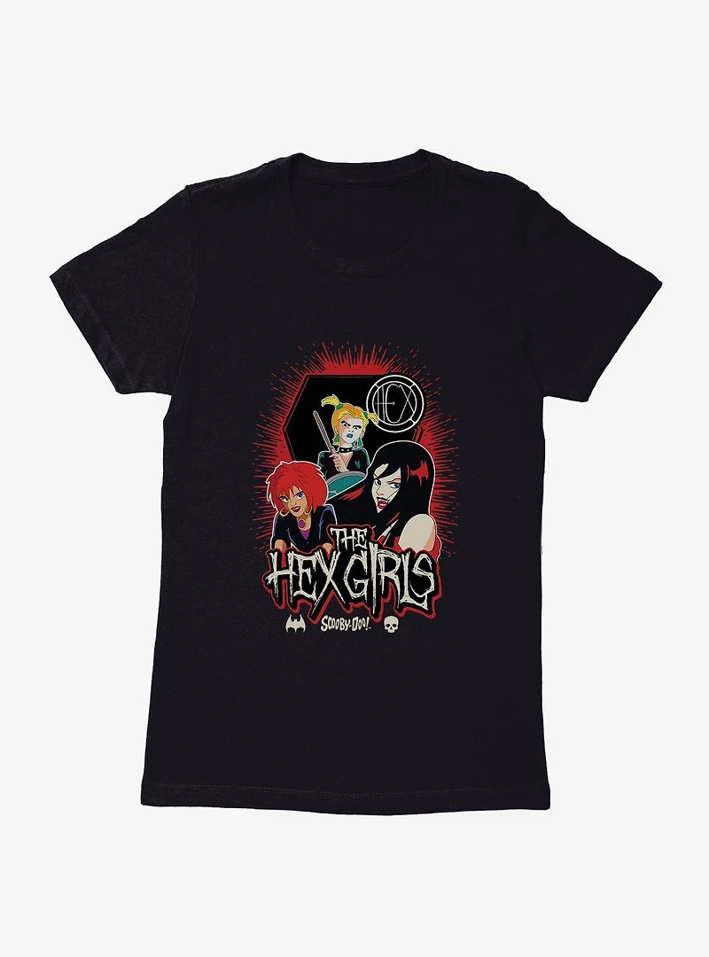 Scooby-Doo The Hex Girls Coffin Logo Womens T-Shirt