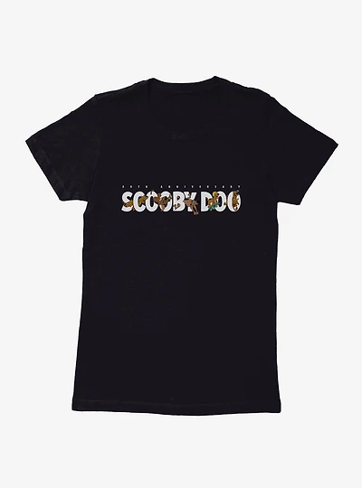 Scooby-Doo 50th Anniversary On The Go Womens T-Shirt