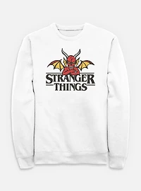 Stranger Things Hellfire Club Devil Logo Sweatshirt