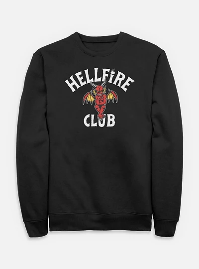 Stranger Things Hellfire Club Devil Frame Sweatshirt