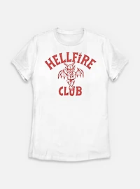 Stranger Things Hellfire Club Devil Frame Womens T-Shirt
