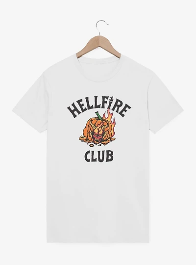 Stranger Things Hellfire Club Pumpkin T-Shirt