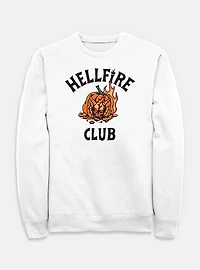 Stranger Things Hellfire Club Pumpkin Sweatshirt
