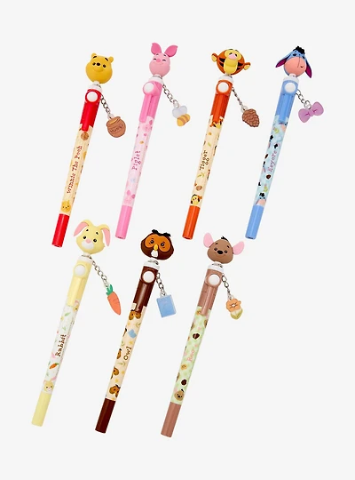 Disney Winnie the Pooh Characters Spinning Charm Blind Box Pen - BoxLunch Exclusive