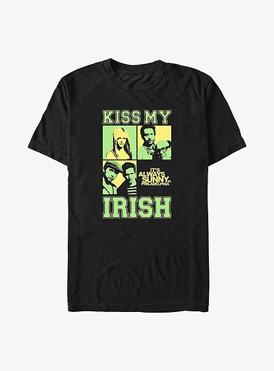 It's Always Sunny Philadelphia Kiss My Irish Big & Tall T-Shirt