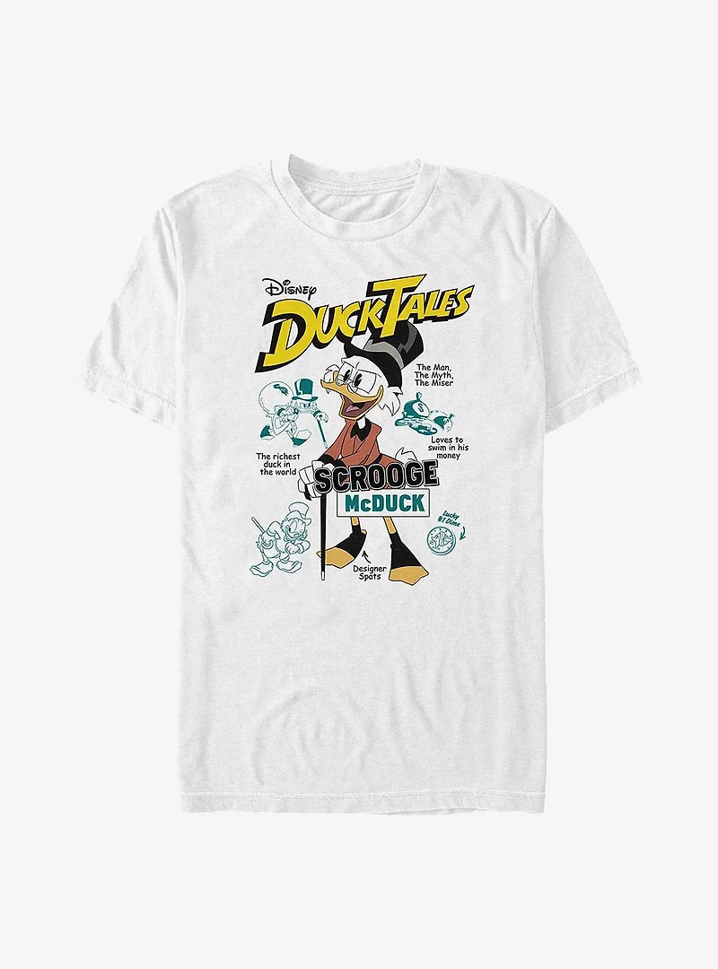 Disney Ducktales Richest Duck Big & Tall T-Shirt