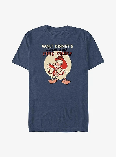 Disney Donald Duck Vintage Fireman Big & Tall T-Shirt