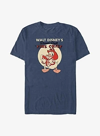 Disney Donald Duck Vintage Fireman Big & Tall T-Shirt