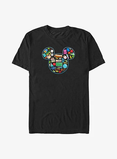 Disney Mickey Mouse Teacher Fill Big & Tall T-Shirt