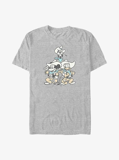 Disney Mickey Mouse Vintage Cowboys Big & Tall T-Shirt