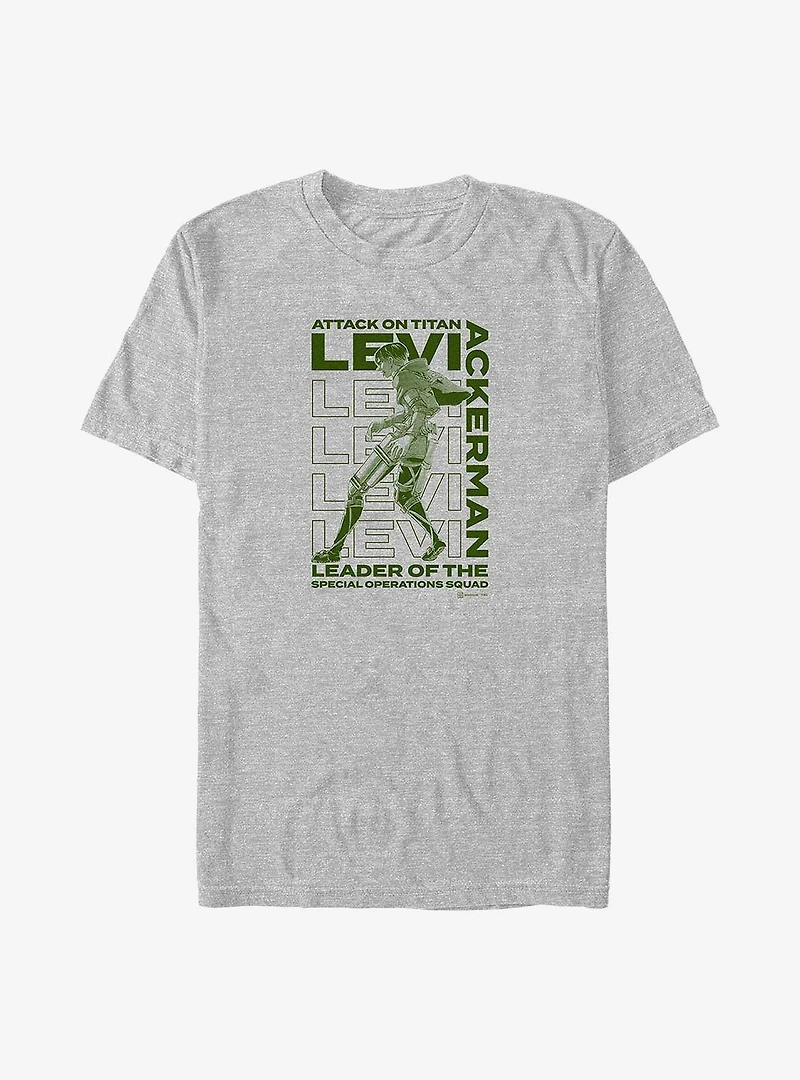 Attack on Titan Captain Levi Big & Tall T-Shirt