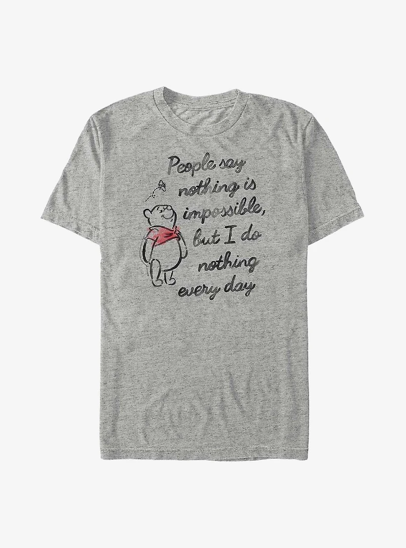 Disney Winnie The Pooh Impossible Big & Tall T-Shirt