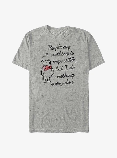 Disney Winnie The Pooh Impossible Big & Tall T-Shirt