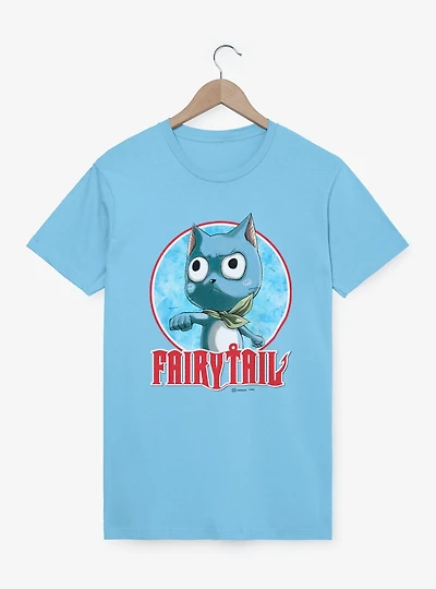Fairy Tail Happy Lockup T-Shirt