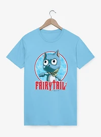 Fairy Tail Happy Lockup T-Shirt