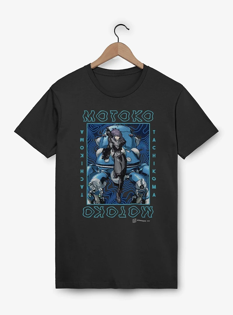 Ghost the Shell Motoko Squared T-Shirt