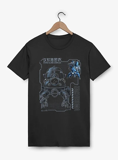 Ghost the Shell Tachikoma Schematic T-Shirt