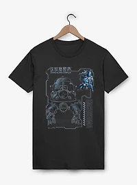 Ghost the Shell Tachikoma Schematic T-Shirt