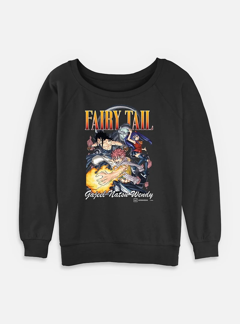 Fairy Tail Group Womens Slouchy Sweatshirt